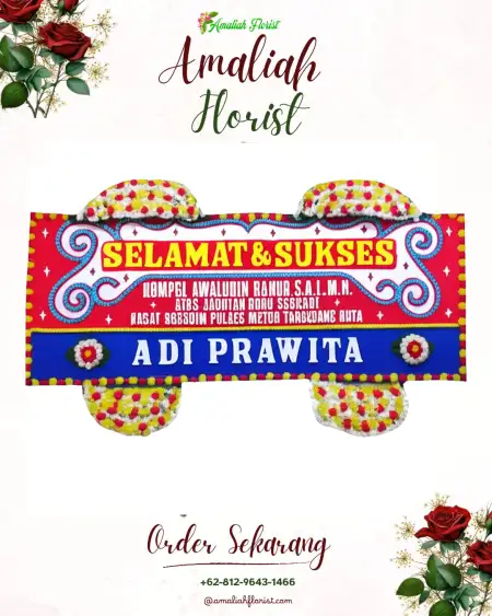Papan Bunga Ucapan Selamat Rancaasih