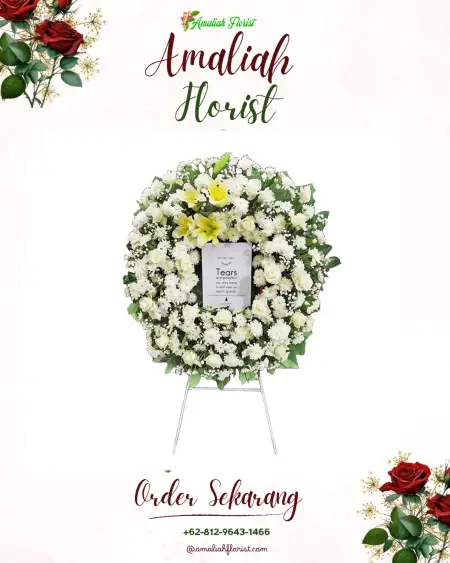 Krans Bunga Duka Rancaasih